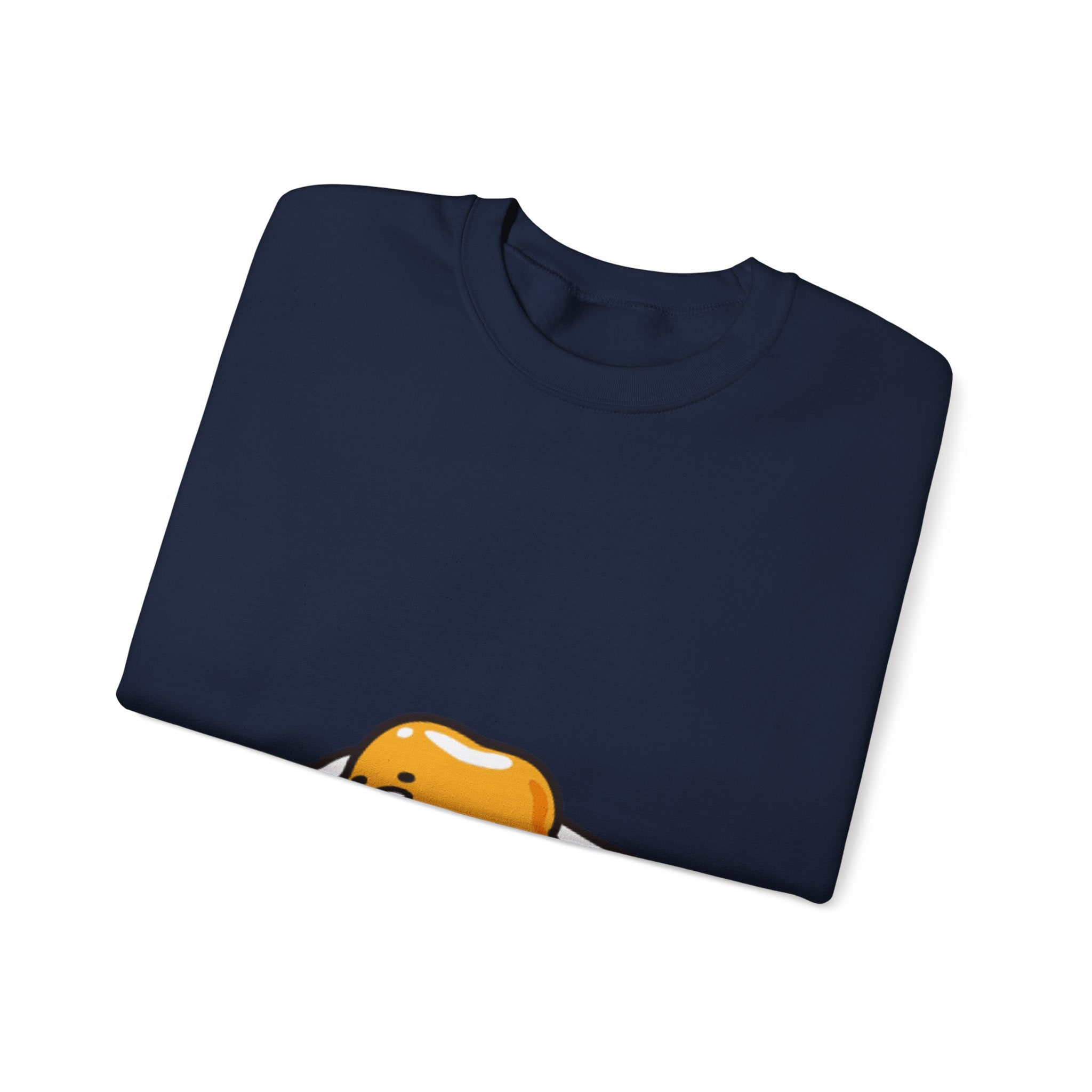 Gudetama Lazy Egg Crewneck Sweatshirt — Cute Kawaii Egg Character Pullover