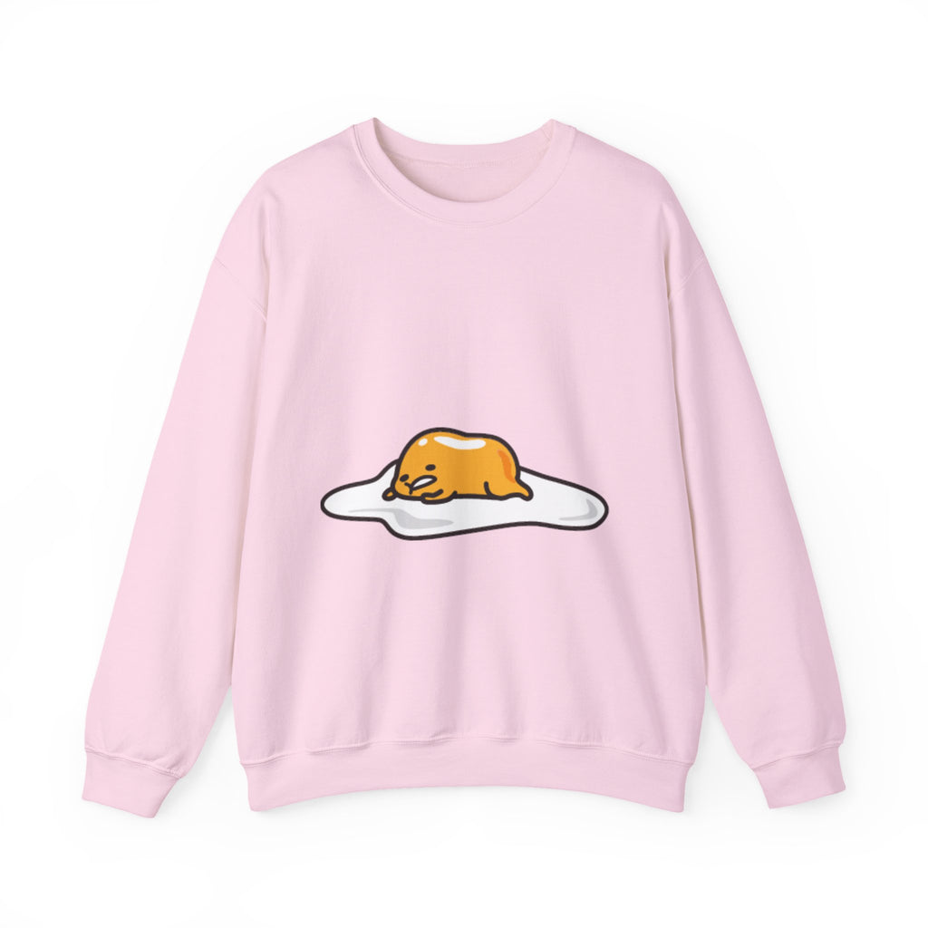 Gudetama Lazy Egg Crewneck Sweatshirt — Cute Kawaii Egg Character Pullover