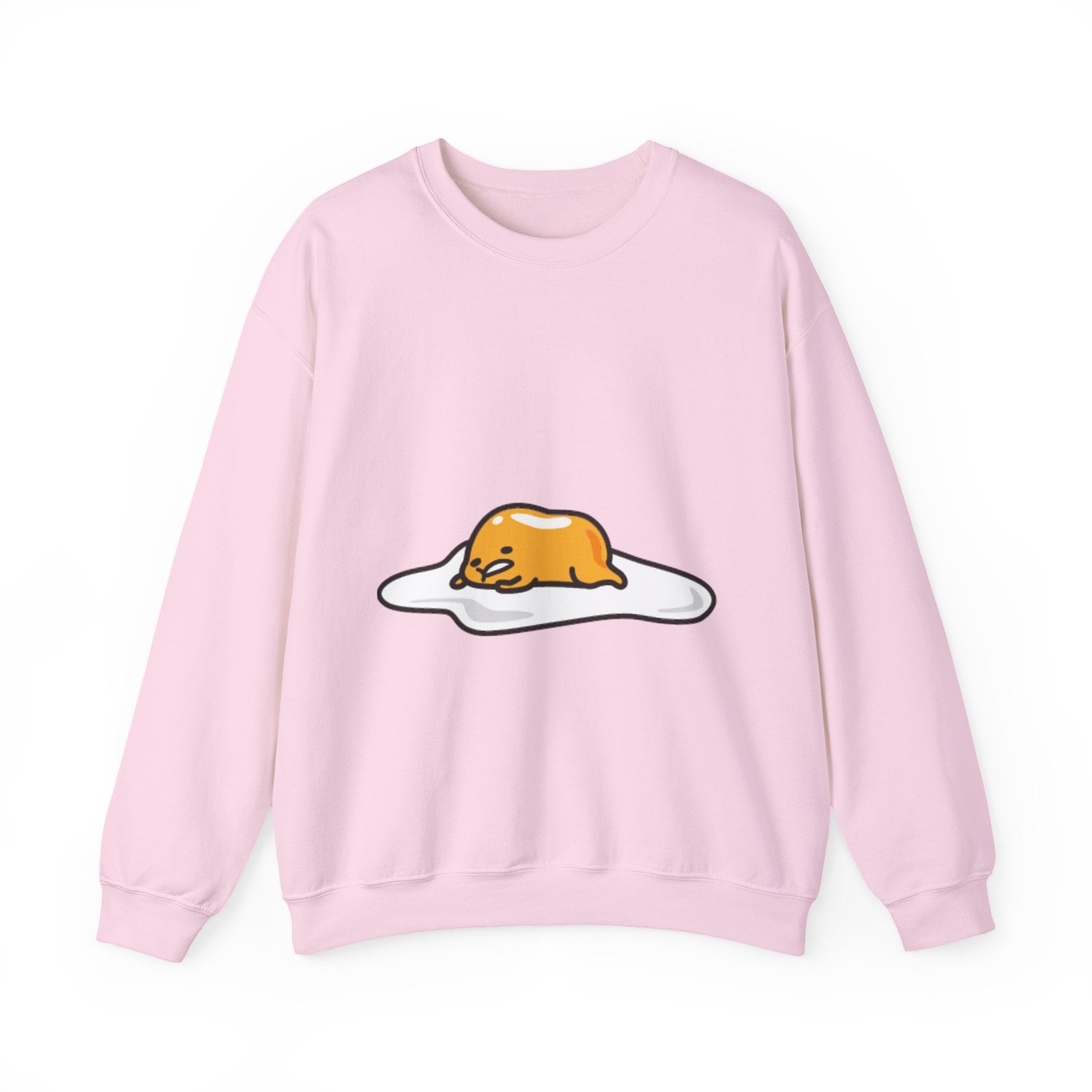 Gudetama Lazy Egg Crewneck Sweatshirt — Cute Kawaii Egg Character Pullover