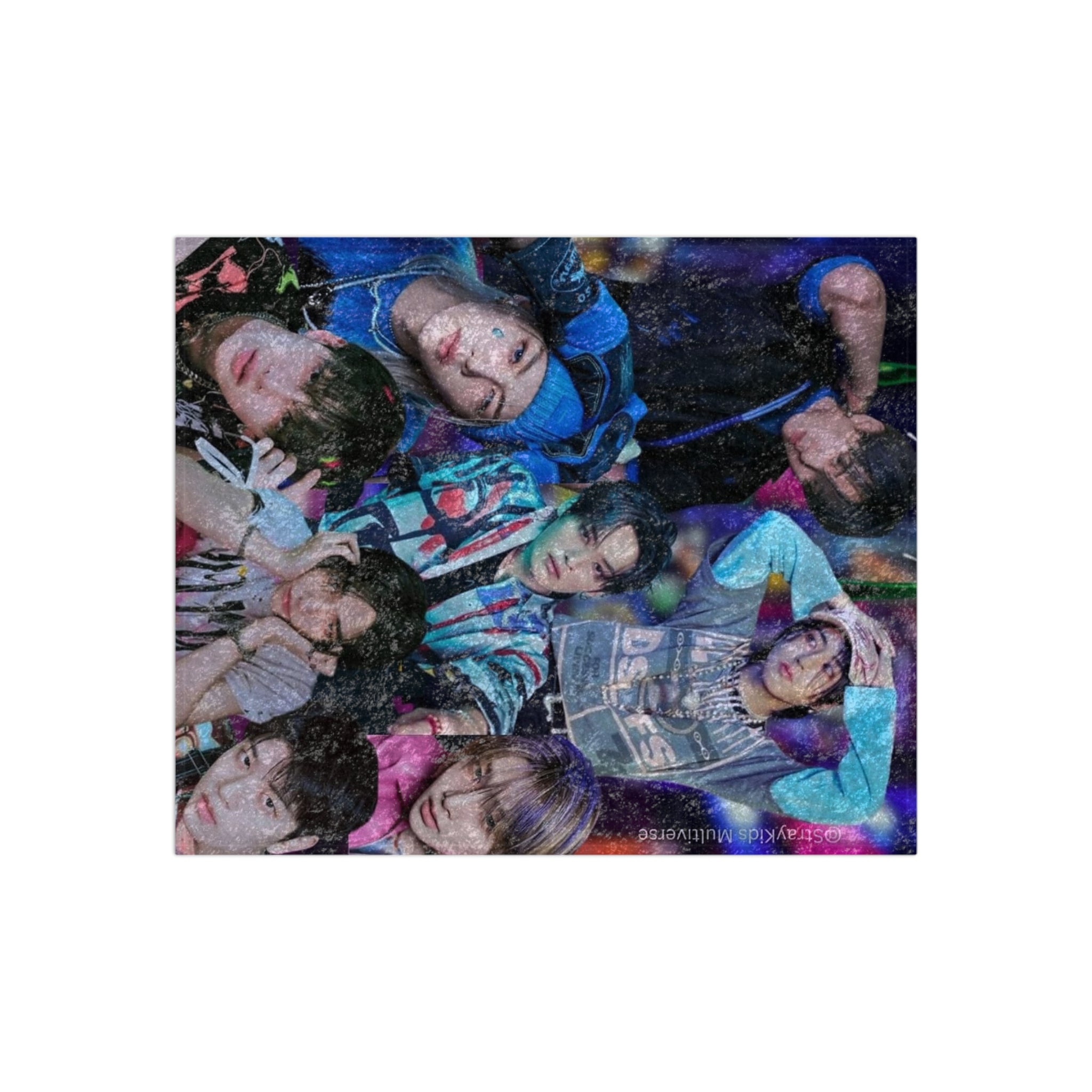 StrayKids Crushed Velvet Blanket