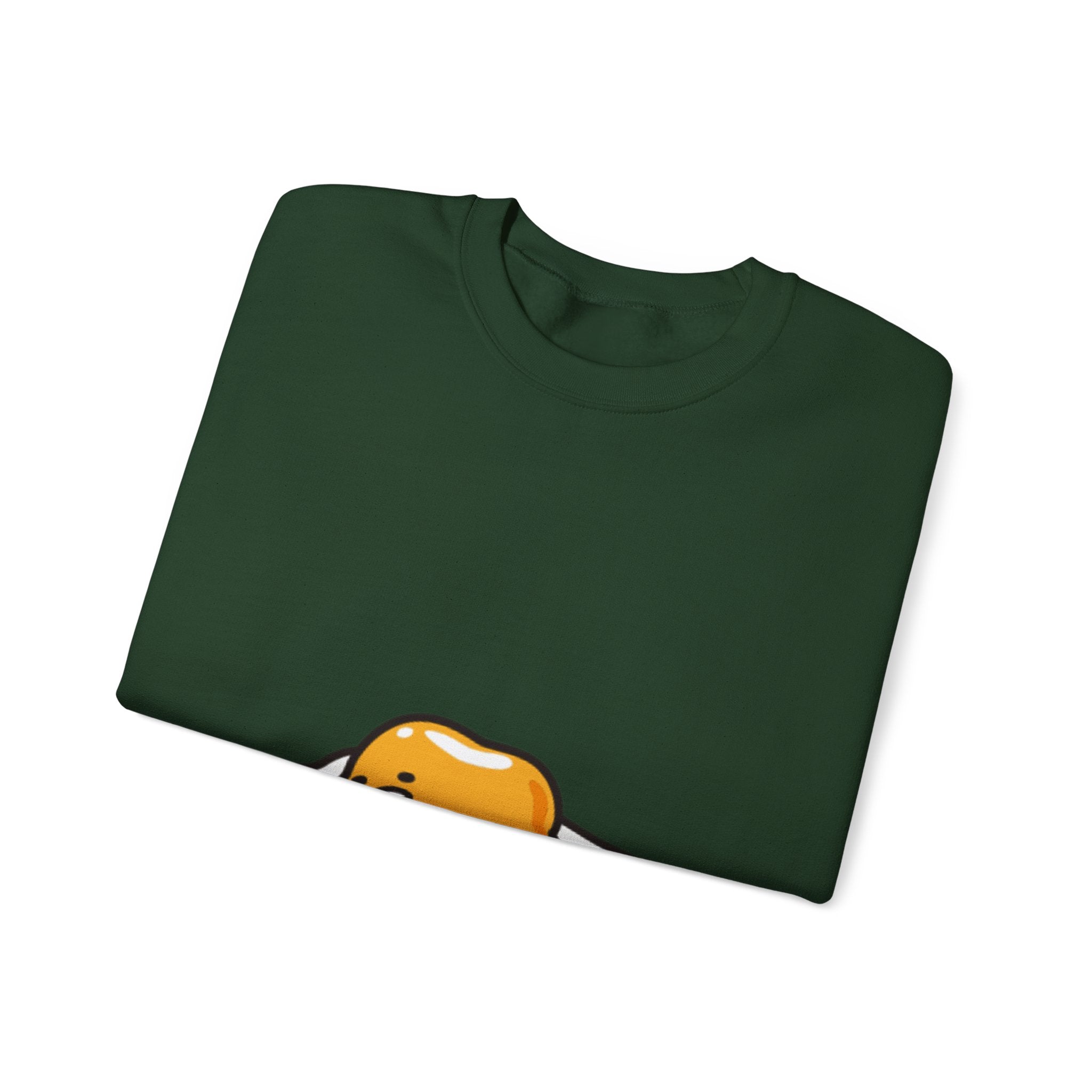 Gudetama Lazy Egg Crewneck Sweatshirt — Cute Kawaii Egg Character Pullover