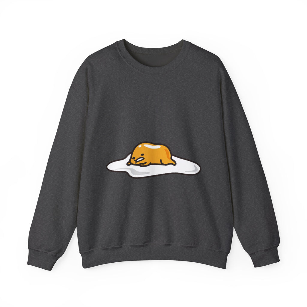 Gudetama Lazy Egg Crewneck Sweatshirt — Cute Kawaii Egg Character Pullover