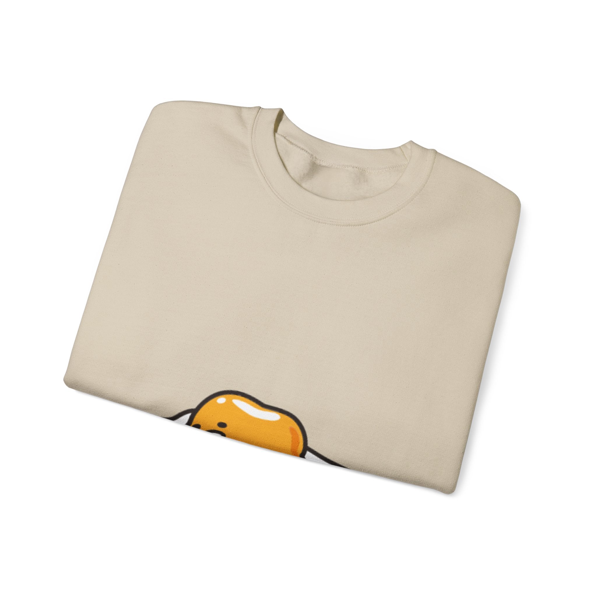 Gudetama Lazy Egg Crewneck Sweatshirt — Cute Kawaii Egg Character Pullover
