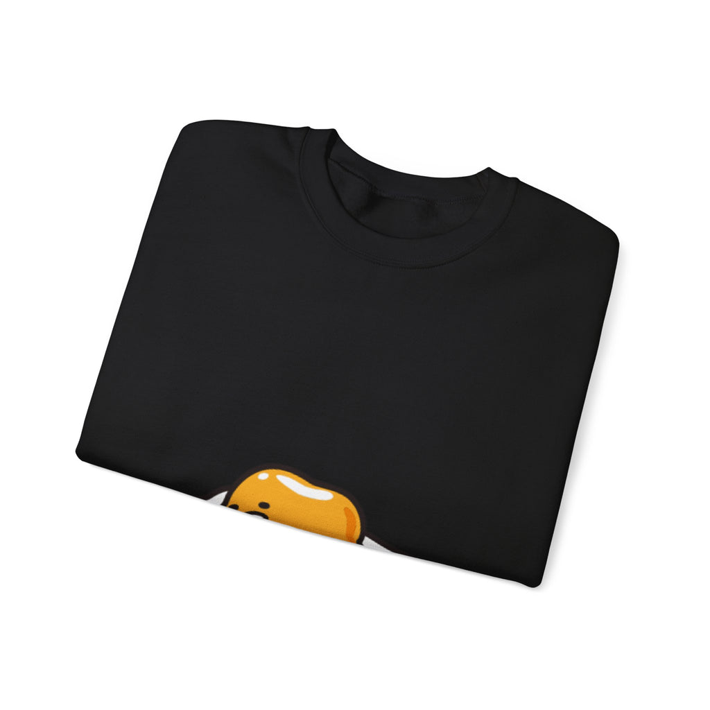 Gudetama Lazy Egg Crewneck Sweatshirt — Cute Kawaii Egg Character Pullover