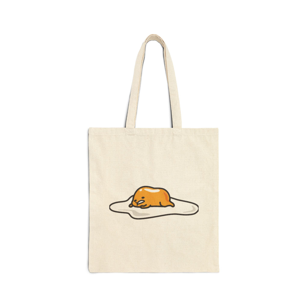 Tote — Cute Lazy Egg Gudetama Canvas Tote Bag