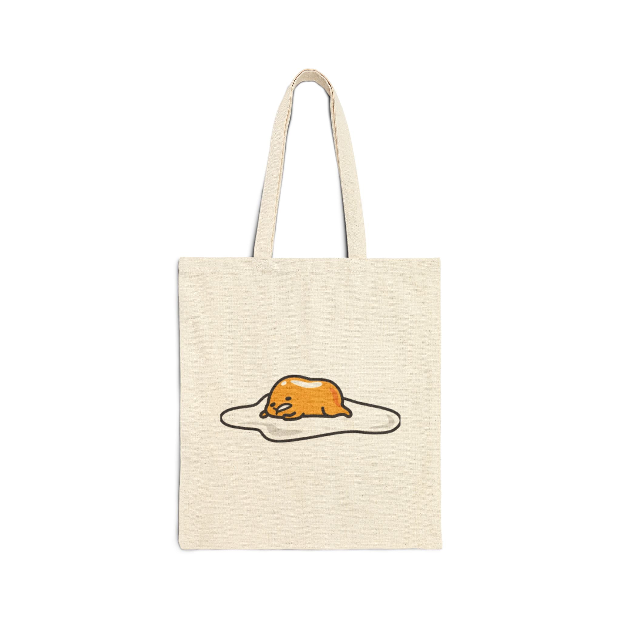 Tote — Cute Lazy Egg Gudetama Canvas Tote Bag